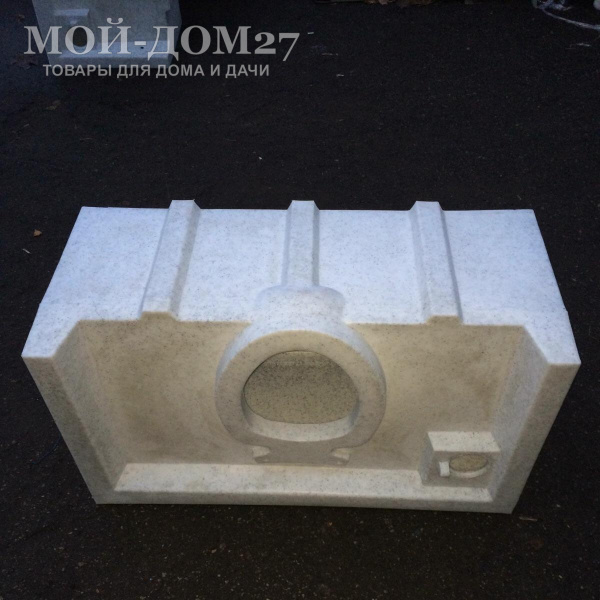 Накопительный бак туалетной кабины | Мой-Дом27 | Используется в туалетных кабинах EcoStyle (Экостайл) и EcoGrup (ЭкоГрупп). Поставляется без стульчака